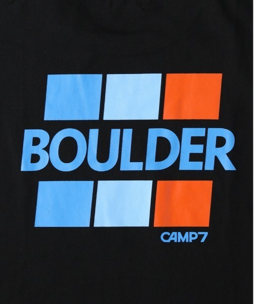 CAMP7（キャンプセブン）の「【CAMP7】バックロゴプリントＴシャツ（Tシャツ/カットソー・メンズ・ブラック/ホワイト・L/XL/M）」の5枚目の写真