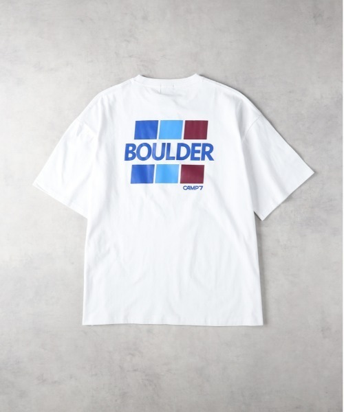 CAMP7（キャンプセブン）の「【CAMP7】バックロゴプリントＴシャツ（Tシャツ/カットソー・メンズ・ブラック/ホワイト・L/XL/M）」の7枚目の写真