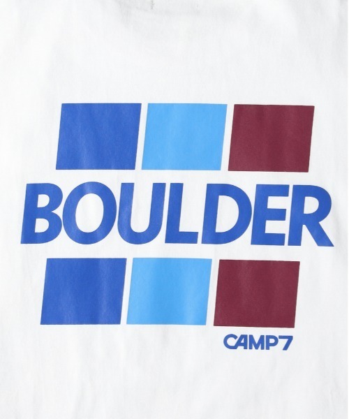 CAMP7（キャンプセブン）の「【CAMP7】バックロゴプリントＴシャツ（Tシャツ/カットソー・メンズ・ブラック/ホワイト・L/XL/M）」の8枚目の写真