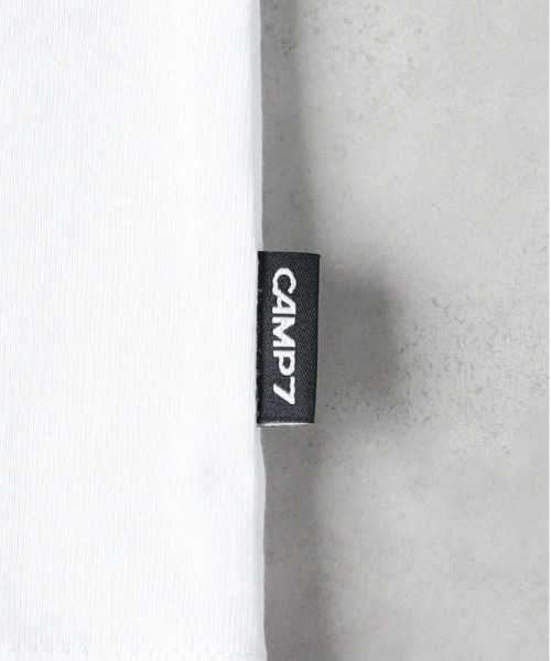 CAMP7（キャンプセブン）の「【CAMP7】バックロゴプリントＴシャツ（Tシャツ/カットソー・メンズ・ブラック/ホワイト・L/XL/M）」の13枚目の写真