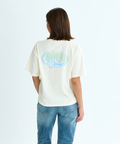 ROXY(ロキシー)の「HANGLOOSE/ロキシーロゴバックプリント半袖Tシャツ(Tシャツ/カットソー・レディース・ネイビー/ミント/ナチュラル・SMALL/MEDIUM/LARGE)」の9枚目の写真