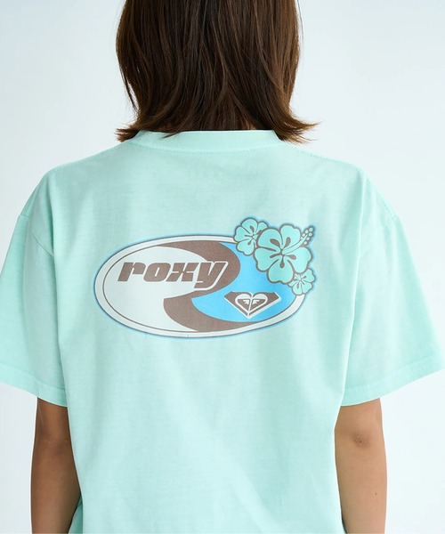 ROXY(ロキシー)の「HANGLOOSE/ロキシーロゴバックプリント半袖Tシャツ(Tシャツ/カットソー・レディース・ネイビー/ミント/ナチュラル・SMALL/MEDIUM/LARGE)」の14枚目の写真