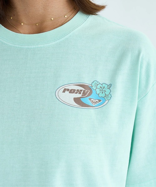 ROXY(ロキシー)の「HANGLOOSE/ロキシーロゴバックプリント半袖Tシャツ(Tシャツ/カットソー・レディース・ネイビー/ミント/ナチュラル・SMALL/MEDIUM/LARGE)」の17枚目の写真