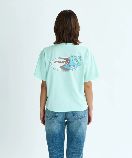 ROXY(ロキシー)の「HANGLOOSE/ロキシーロゴバックプリント半袖Tシャツ(Tシャツ/カットソー・レディース・ネイビー/ミント/ナチュラル・SMALL/MEDIUM/LARGE)」の19枚目の写真