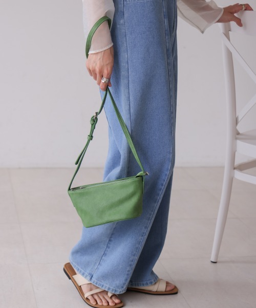 Bab（バブ）の「ショルダーミニバッグ（ショルダーバッグ・レディース・グリーン/ブラック/アイボリー/ベージュ・ONESIZE）」の21枚目の写真