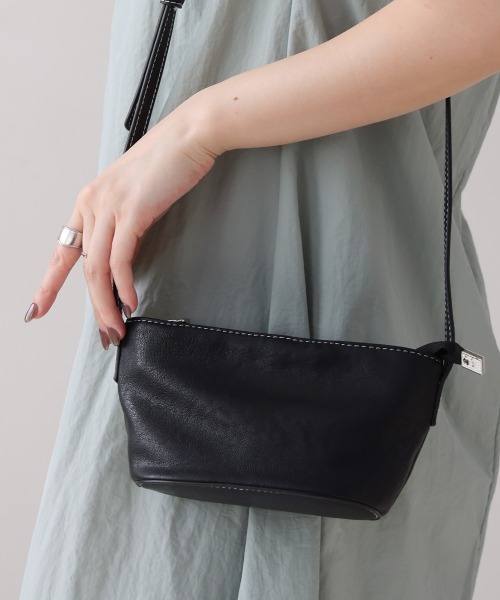 Bab（バブ）の「ショルダーミニバッグ（ショルダーバッグ・レディース・グリーン/ブラック/アイボリー/ベージュ・ONESIZE）」の16枚目の写真