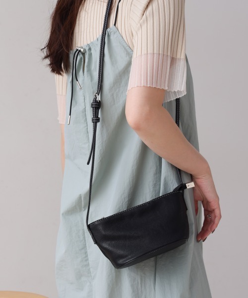 Bab（バブ）の「ショルダーミニバッグ（ショルダーバッグ・レディース・グリーン/ブラック/アイボリー/ベージュ・ONESIZE）」の15枚目の写真