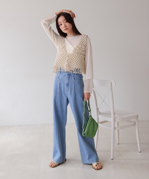 Bab（バブ）の「ショルダーミニバッグ（ショルダーバッグ・レディース・グリーン/ブラック/アイボリー/ベージュ・ONESIZE）」の11枚目の写真