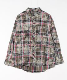 Z)【BLINGLEADS】ABS22170 チェックシャツ
