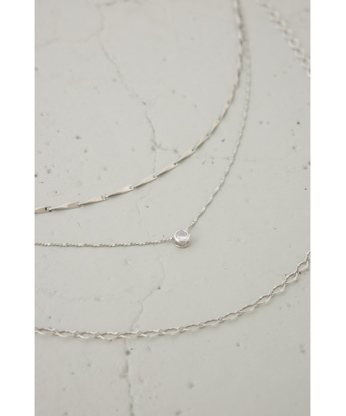 AZUL by moussy（アズールバイマウジー）の「3連ネックレス（ネックレス・レディース・シルバー/ゴールド系その他・FREE）」の7枚目の写真