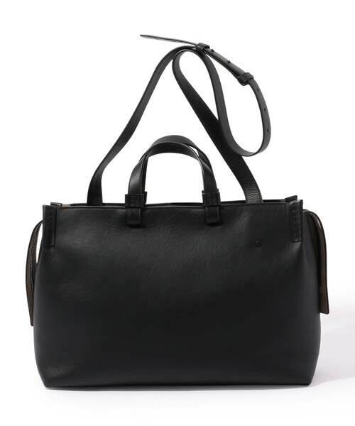 トゥモローランド レザーブリーフケース ビジネスバック 美品 セール】BONASTRE T BRIEFCASE レザーブリーフケース（ビジネス