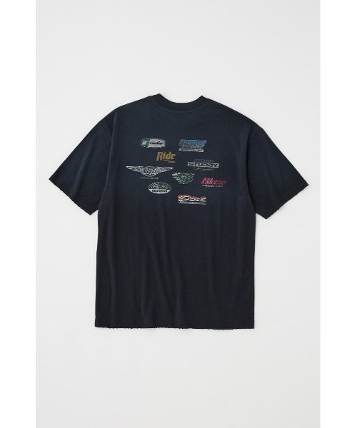 MOUSSY（マウジー）の「COLLECTED MARKS Tシャツ（Tシャツ/カットソー・レディース・オフホワイト/ミント/ライトブラック・FREE）」の12枚目の写真