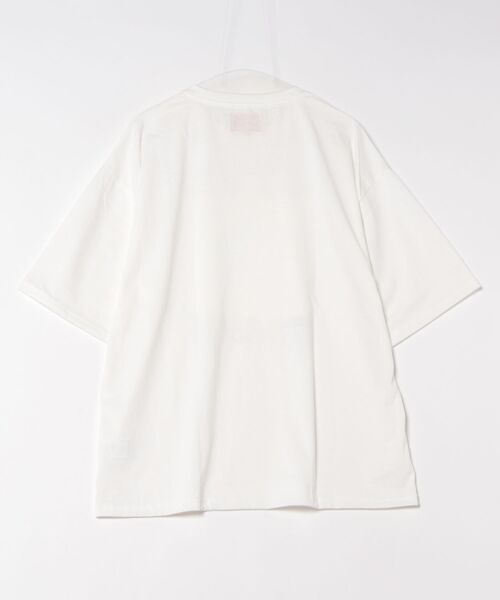 CORISCO（コリスコ）の「アニマルヒップホップ柄Tシャツ(M1)（Tシャツ/カットソー・メンズ・オートミール/ホワイト系1/ブラック系2/グレー系1/ブラック系1/グレー系2/ホワイト系2/キナリ・LARGE/MEDIUM/X-LARGE）」の9枚目の写真