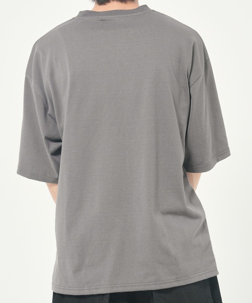 CORISCO（コリスコ）の「アニマルヒップホップ柄Tシャツ(M1)（Tシャツ/カットソー・メンズ・オートミール/ホワイト系1/ブラック系2/グレー系1/ブラック系1/グレー系2/ホワイト系2/キナリ・LARGE/MEDIUM/X-LARGE）」の22枚目の写真