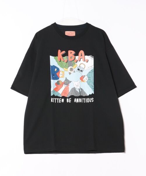 CORISCO（コリスコ）の「アニマルヒップホップ柄Tシャツ(M1)（Tシャツ/カットソー・メンズ・オートミール/ホワイト系1/ブラック系2/グレー系1/ブラック系1/グレー系2/ホワイト系2/キナリ・LARGE/MEDIUM/X-LARGE）」の14枚目の写真