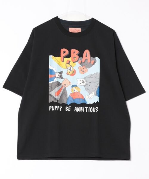 CORISCO（コリスコ）の「アニマルヒップホップ柄Tシャツ(M1)（Tシャツ/カットソー・メンズ・オートミール/ホワイト系1/ブラック系2/グレー系1/ブラック系1/グレー系2/ホワイト系2/キナリ・LARGE/MEDIUM/X-LARGE）」の17枚目の写真