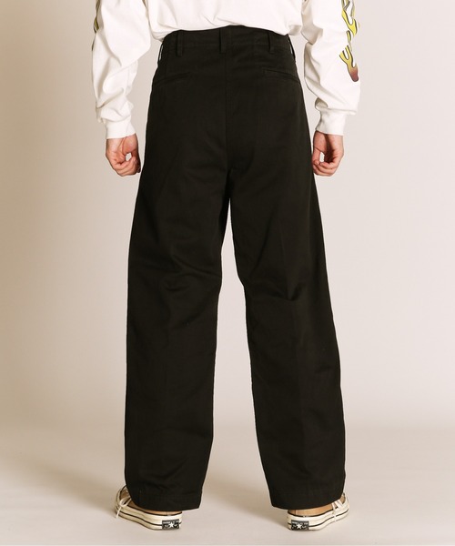 schott（ショット）の「Schott/ショット/CHINO TROUSERS/チノ トラウザーズ（チノパンツ・メンズ・ブラック/ブルーグレー・30/32/34/36）」の4枚目の写真