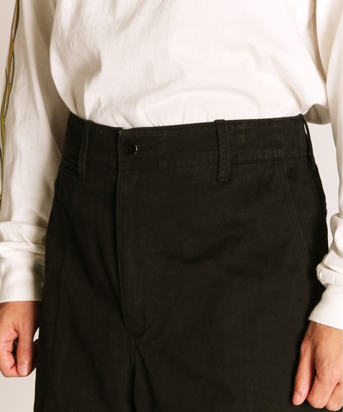 schott（ショット）の「Schott/ショット/CHINO TROUSERS/チノ トラウザーズ（チノパンツ・メンズ・ブラック/ブルーグレー・30/32/34/36）」の5枚目の写真