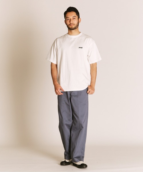 schott（ショット）の「Schott/ショット/CHINO TROUSERS/チノ トラウザーズ（チノパンツ・メンズ・ブラック/ブルーグレー・30/32/34/36）」の11枚目の写真