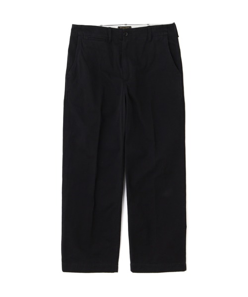 schott（ショット）の「Schott/ショット/CHINO TROUSERS/チノ トラウザーズ（チノパンツ・メンズ・ブラック/ブルーグレー・30/32/34/36）」の12枚目の写真