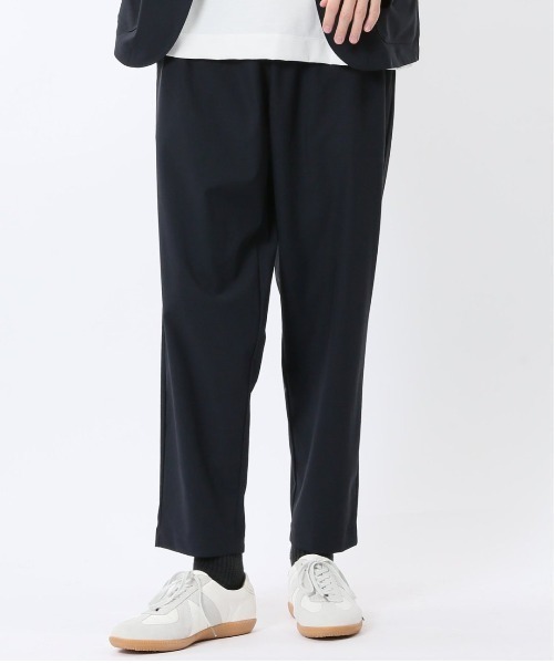 TAKA-Q（タカキュー）の「【接触冷感 ストレッチ】タカキュー Sauna Camp×T/Q ととのい テーパードパンツ(セットアップ可能)（その他パンツ・メンズ・ネイビー/ブラック・MEDIUM/LARGE/X-LARGE）」の2枚目の写真