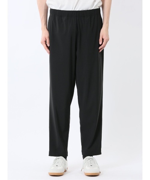 TAKA-Q（タカキュー）の「【接触冷感 ストレッチ】タカキュー Sauna Camp×T/Q ととのい テーパードパンツ(セットアップ可能)（その他パンツ・メンズ・ネイビー/ブラック・MEDIUM/LARGE/X-LARGE）」の4枚目の写真