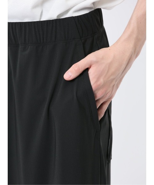 TAKA-Q（タカキュー）の「【接触冷感 ストレッチ】タカキュー Sauna Camp×T/Q ととのい テーパードパンツ(セットアップ可能)（その他パンツ・メンズ・ネイビー/ブラック・MEDIUM/LARGE/X-LARGE）」の8枚目の写真