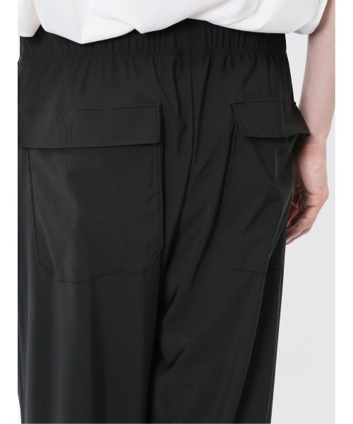 TAKA-Q（タカキュー）の「【接触冷感 ストレッチ】タカキュー Sauna Camp×T/Q ととのい テーパードパンツ(セットアップ可能)（その他パンツ・メンズ・ネイビー/ブラック・MEDIUM/LARGE/X-LARGE）」の9枚目の写真