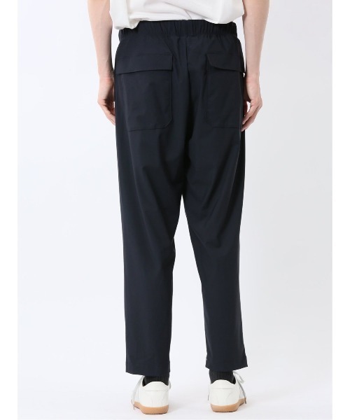 TAKA-Q（タカキュー）の「【接触冷感 ストレッチ】タカキュー Sauna Camp×T/Q ととのい テーパードパンツ(セットアップ可能)（その他パンツ・メンズ・ネイビー/ブラック・MEDIUM/LARGE/X-LARGE）」の15枚目の写真