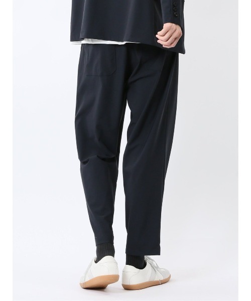 TAKA-Q（タカキュー）の「【接触冷感 ストレッチ】タカキュー Sauna Camp×T/Q ととのい テーパードパンツ(セットアップ可能)（その他パンツ・メンズ・ネイビー/ブラック・MEDIUM/LARGE/X-LARGE）」の20枚目の写真