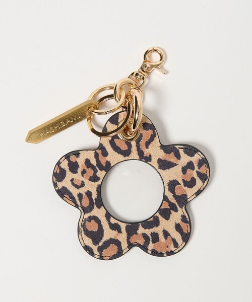 HASHIBAMI（ハシバミ）の「【別注】＜Hashibami＞フラワーモチーフ ハンドストラップ/スマホストラップ（スマホグッズ・レディース・ベージュ/その他1/ブラック・FREE）」の9枚目の写真