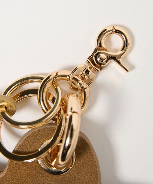 HASHIBAMI（ハシバミ）の「【別注】＜Hashibami＞フラワーモチーフ ハンドストラップ/スマホストラップ（スマホグッズ・レディース・ベージュ/その他1/ブラック・FREE）」の21枚目の写真