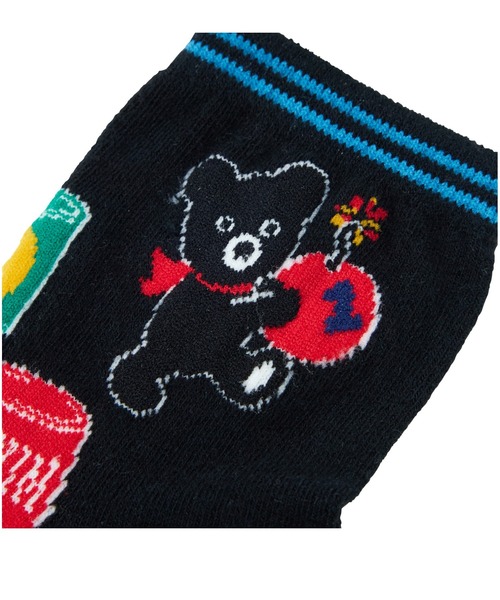 DOUBLE_B(ダブルビー)の「Lift Off!デザインソックス(ソックス/靴下・キッズ・ブラック/マルチ・11-13cm/13-15cm/15-17cm/17-19cm/19-21cm)」の10枚目の写真