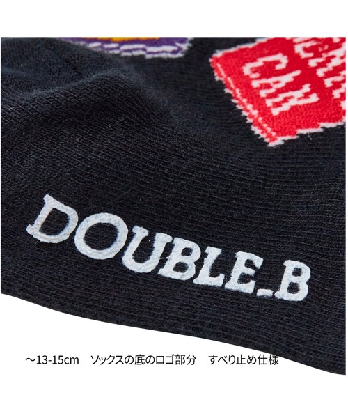 DOUBLE_B(ダブルビー)の「Lift Off!デザインソックス(ソックス/靴下・キッズ・ブラック/マルチ・11-13cm/13-15cm/15-17cm/17-19cm/19-21cm)」の11枚目の写真