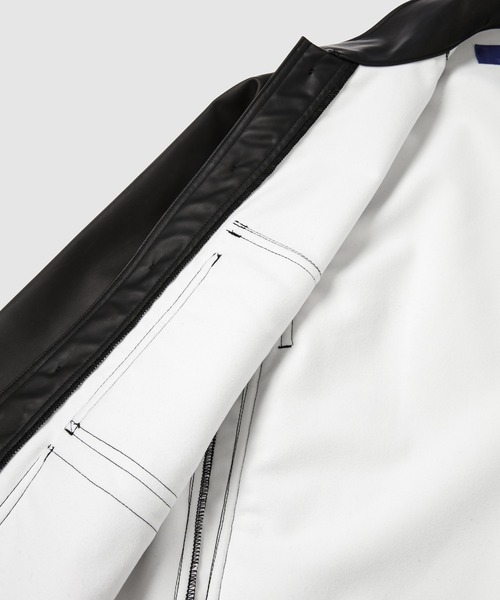 FILSON」W-NAME SHINSETIC LEATHER MACKINAW CRUISER JACKET