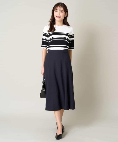 a.v.v（アーヴェヴェ）の「【洗える/UVカット】クルーネックニット（ニット/セーター・レディース・ブルー/ミント/レッド・36/34/42/38/40）」の8枚目の写真