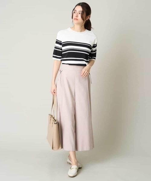 a.v.v（アーヴェヴェ）の「【洗える/UVカット】クルーネックニット（ニット/セーター・レディース・ブルー/ミント/レッド・36/34/42/38/40）」の13枚目の写真