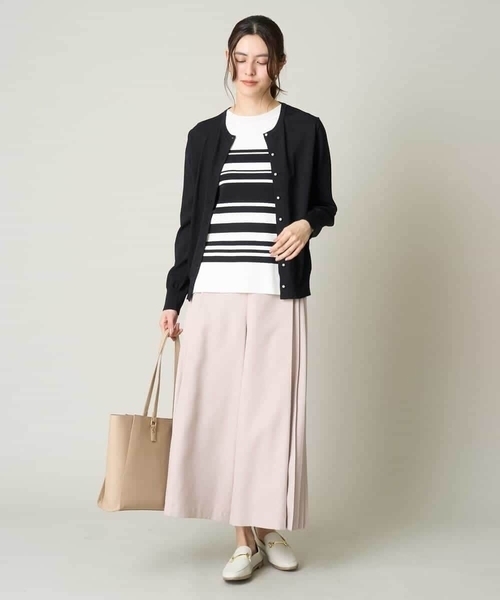 a.v.v（アーヴェヴェ）の「【洗える/UVカット】クルーネックニット（ニット/セーター・レディース・ブルー/ミント/レッド・36/34/42/38/40）」の14枚目の写真