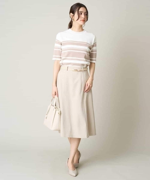 a.v.v（アーヴェヴェ）の「【洗える/UVカット】クルーネックニット（ニット/セーター・レディース・ブルー/ミント/レッド・36/34/42/38/40）」の18枚目の写真