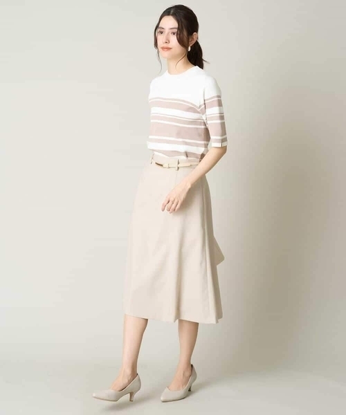 a.v.v（アーヴェヴェ）の「【洗える/UVカット】クルーネックニット（ニット/セーター・レディース・ブルー/ミント/レッド・36/34/42/38/40）」の20枚目の写真