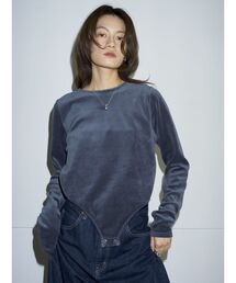 Htage | 【Htage】バックオープンデザインロングスリーブTee(Tシャツ/カットソー)