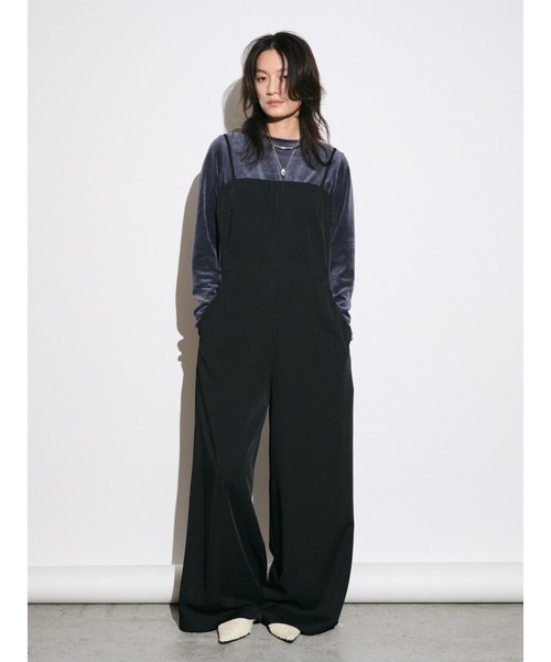 Htage（テージ）の「【Htage】バックオープンデザインロングスリーブTee（Tシャツ/カットソー・レディース・ブラック/ブルー/ヘザーグレー・FREE）」の5枚目の写真