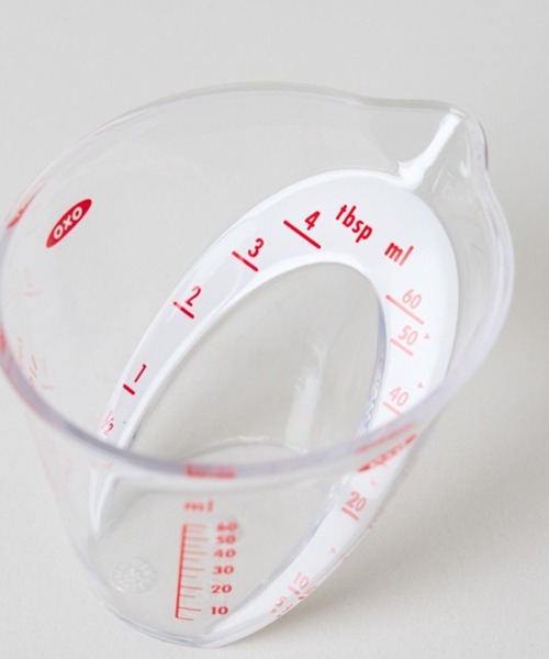 OXO】アングルドメジャーカップ 60ml /346506（キッチンツール
