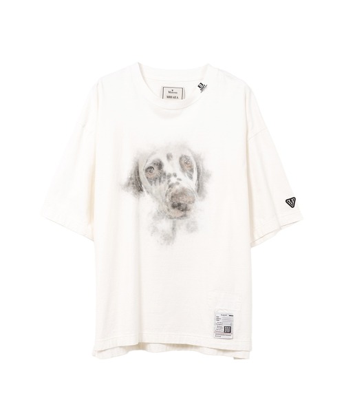 メゾン ミハラヤスヒロ DogPrintedT-shirtドッグプリントTシャツ Maison MIHARA YASUHIRO - ドッグ プリントティーシャツ - Dog