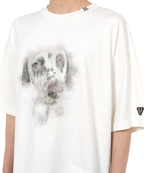 Maison MIHARA YASUHIRO（メゾンミハラヤスヒロ）の「Dog Printed T-shirt（Tシャツ/カットソー・メンズ・ブラック/ホワイト・44/46/48/50）」の8枚目の写真