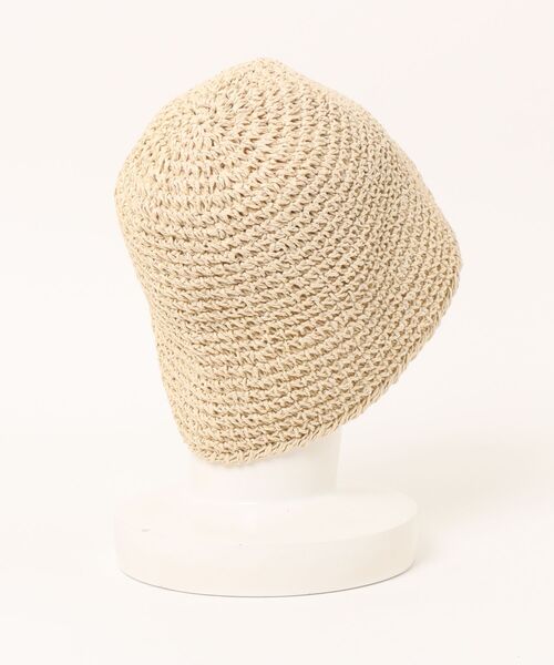 TONE SELECT GOODS（トーンセレクトグッズ）の「pur chouchou/シンプル 麦わら ペーパーハット P4483（ハット・レディース・ブラウン/ダークブラウン/ベージュ/ブラック・FREE）」の13枚目の写真