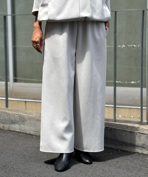 BEARDSLEY(ビアズリー)の「リップルダンボールウエストリブパンツ BEARDSLEY(ビアズリー)の「リップルダンボールウエストリブパンツ