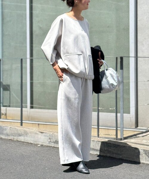 BEARDSLEY（ビアズリー）の「リップルダンボールウエストリブパンツ