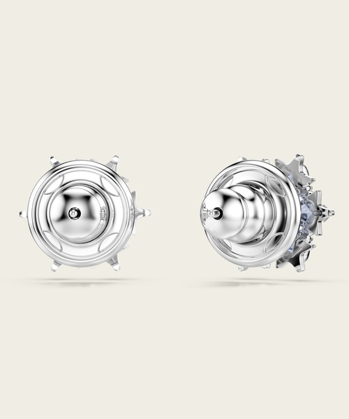 SWAROVSKI(スワロフスキー)の「【公式】【スワロフスキー】Magic スタッドピアス, スノーフレーク, ブルー, ロジウム・プレーティング(ピアス(両耳用)・レディース・ブルー・ONESIZE)」の4枚目の写真