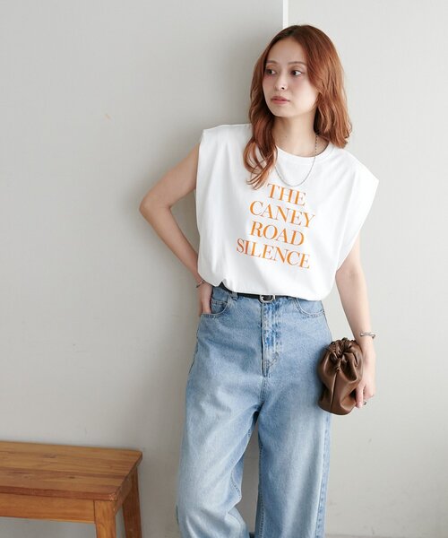 DISCOAT(ディスコート)の「ノースリアソートTシャツ(Tシャツ/カットソー・レディース・ホワイト/ピンク/オフホワイト/チャコールグレー・FREE)」の12枚目の写真